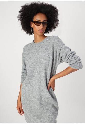 JDYNAMI LIFE SPARKLE DRESS KNT - Jumper dress