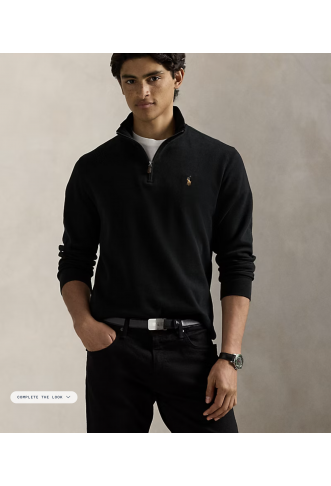 Estate-Rib Quarter-Zip...