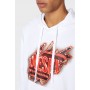 Men's white hoodie S-GINN-HOOD-E8
