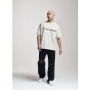 ANDUIN RIPPED BAGGY - Baggy Jeans - washed black
