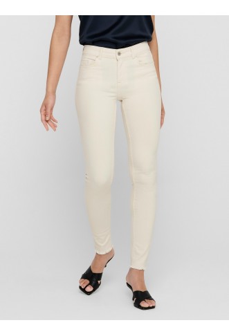 ONLBLUSH Mid waist Skinny...
