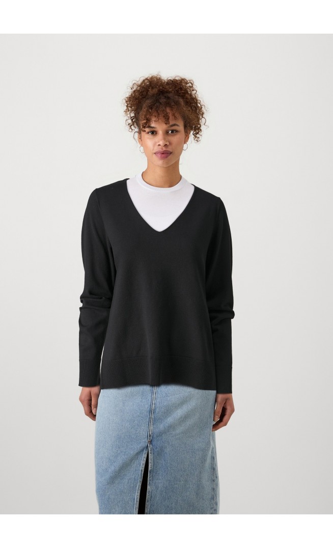 VMSILJE VNECK - Jumper - black