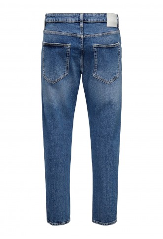 ONSYOKE TAPE ONE MDB DOT - Relaxed fit jeans - blau