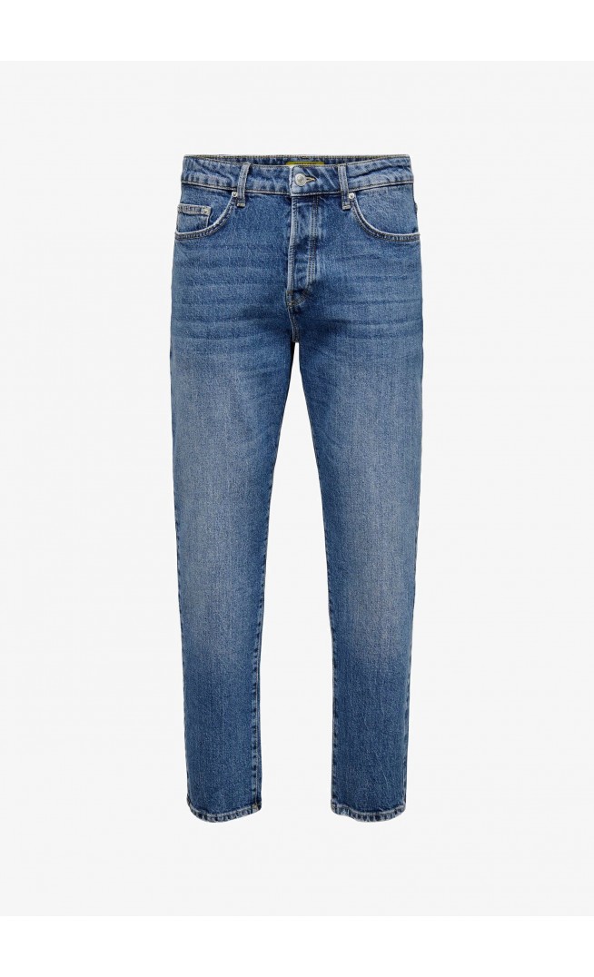 ONSYOKE TAPE ONE MDB DOT - Relaxed fit jeans - blau