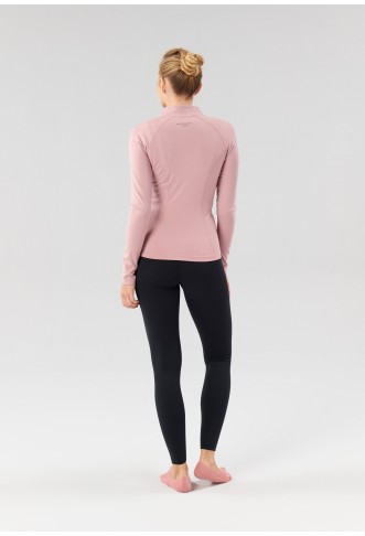 FITTED TRAINING JACKET WITH FULL ZIP AND POCKETS