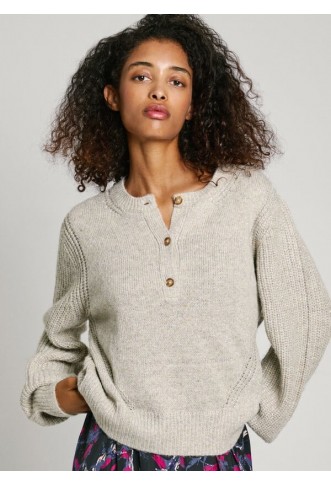 bottoned jumper