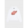 Men's white hoodie S-GINN-HOOD-E8