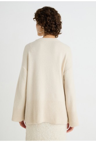 ONLLOUISE LONG - Jumper - pumice stone