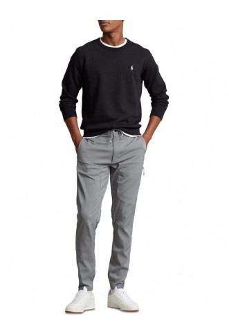 Double Knit Sweatshirt in Black