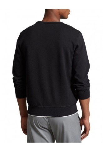 Double Knit Sweatshirt in Black