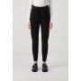 VMEVA LOOSE PAPERBAG PANT - Trousers - black