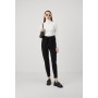 VMEVA LOOSE PAPERBAG PANT - Trousers - black