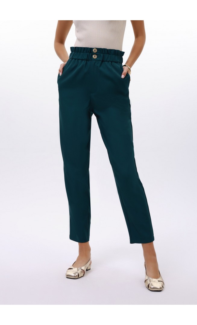 Anna Field by Zalando Trousers - petrol