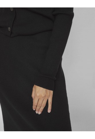 VICOMFY A-LINE KNIT SKIRT- NOOS - Midi skirts