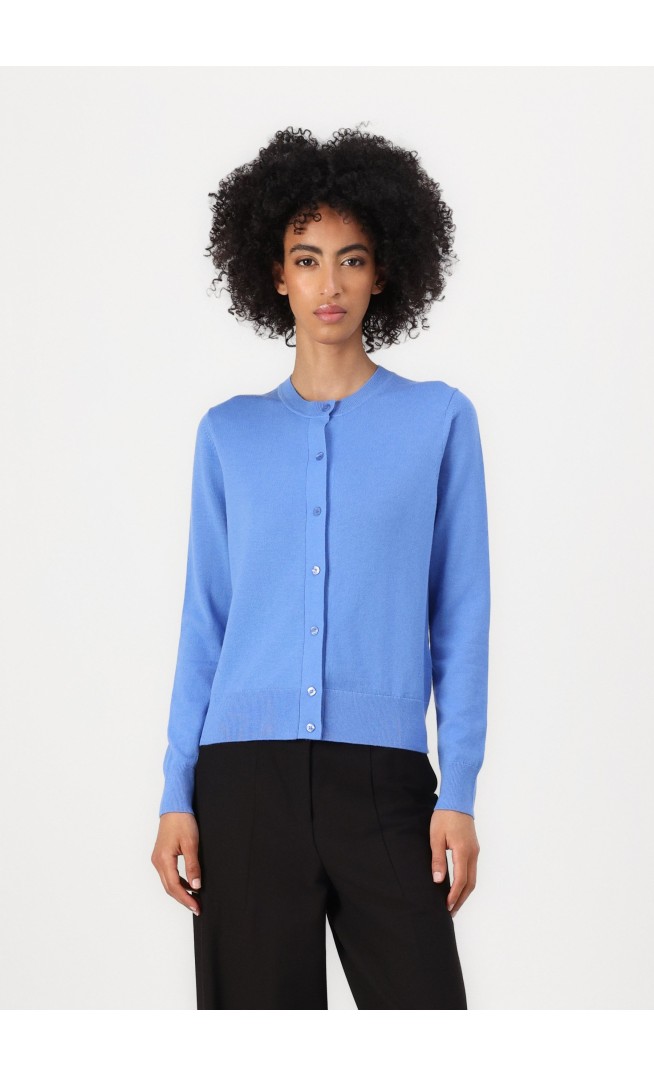 FADENASI - Cardigan - bright blue