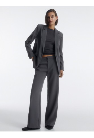 Pull&Bear Blazer in Dark Grey