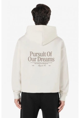 Brooke Oversized Hoodie Washed Warm White