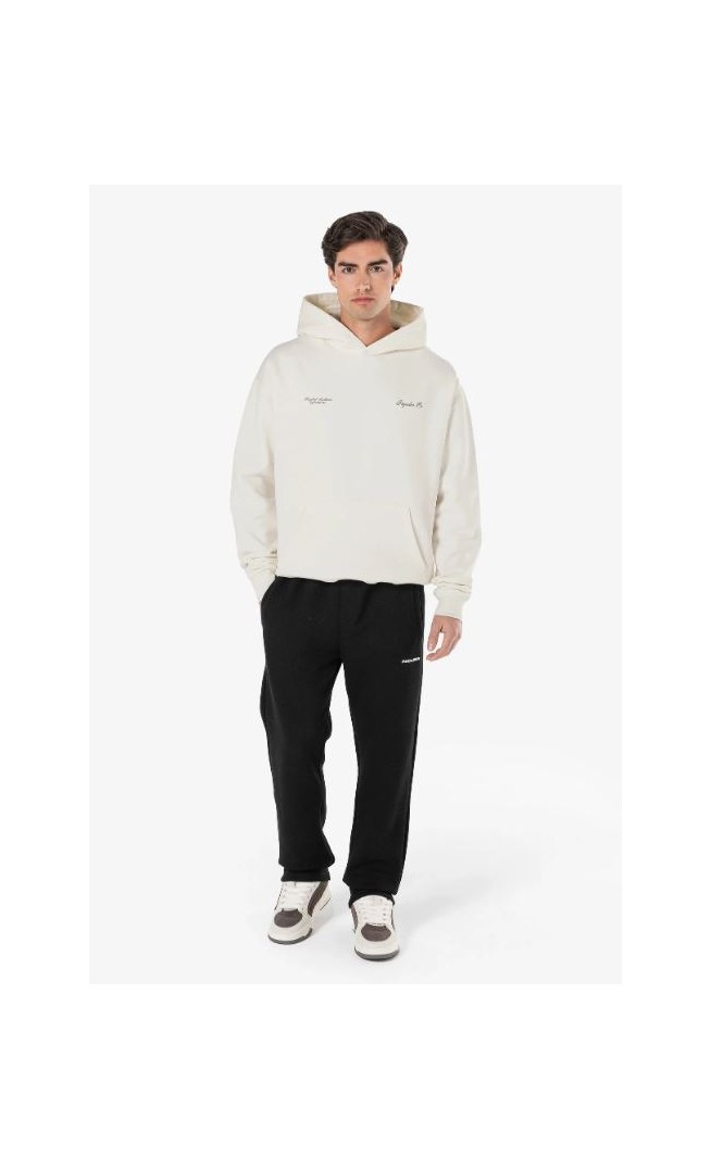 Brooke Oversized Hoodie Washed Warm White