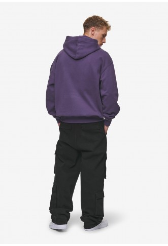 MADRON - Hoodie - washed deep purple