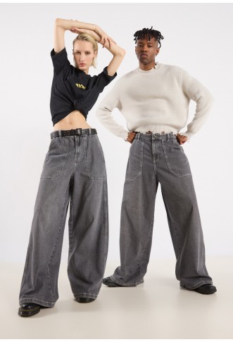 UNISEX - Baggy Jeans - grey...