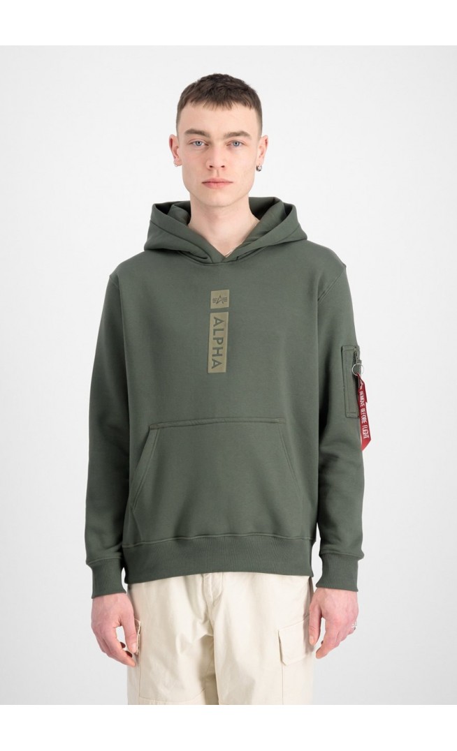 Alpha Industries Hoodie - dark olive