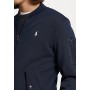 DOUBLE-KNIT BOMBER JACKET - Zip-up sweatshirt - aviator navy