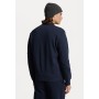 DOUBLE-KNIT BOMBER JACKET - Zip-up sweatshirt - aviator navy