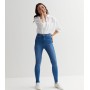 Bright Blue Lift & Shape Jenna Skinny Jeans