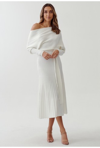 OXFORD - Jumper dress - ivory
