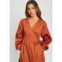 FRANTI - Day dress - rust