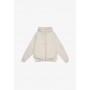 KLARA ZIP JACKET - Zip-up sweatshirt - washed warm white