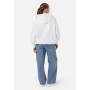 KLARA ZIP JACKET - Zip-up sweatshirt - washed warm white