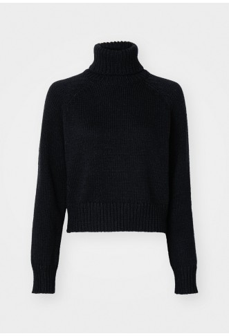 VMMIRANDA ROLLNECK SHORT - Strickpullover - black