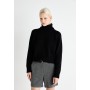 VMMIRANDA ROLLNECK SHORT - Strickpullover - black