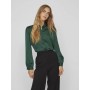 VILA - VIELLETTE SATIN L/S SHIRT - NOOS