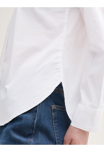 Poplin shirt blouse