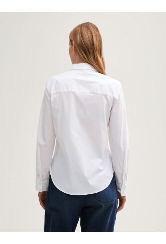 Poplin shirt blouse