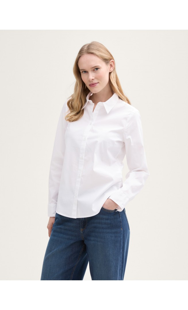 Poplin shirt blouse