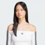 Adicolor Off Shoulder Long Sleeve Long-Sleeve Top