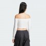 Adicolor Off Shoulder Long Sleeve Long-Sleeve Top