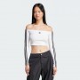 Adicolor Off Shoulder Long Sleeve Long-Sleeve Top