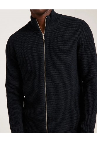 SLHVINCE LS KNIT BUBBLE FULL ZIP NO