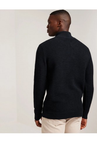 SLHVINCE LS KNIT BUBBLE FULL ZIP NO