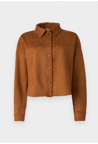JDYSIF JACKET - Faux leather jacket - nuthatch