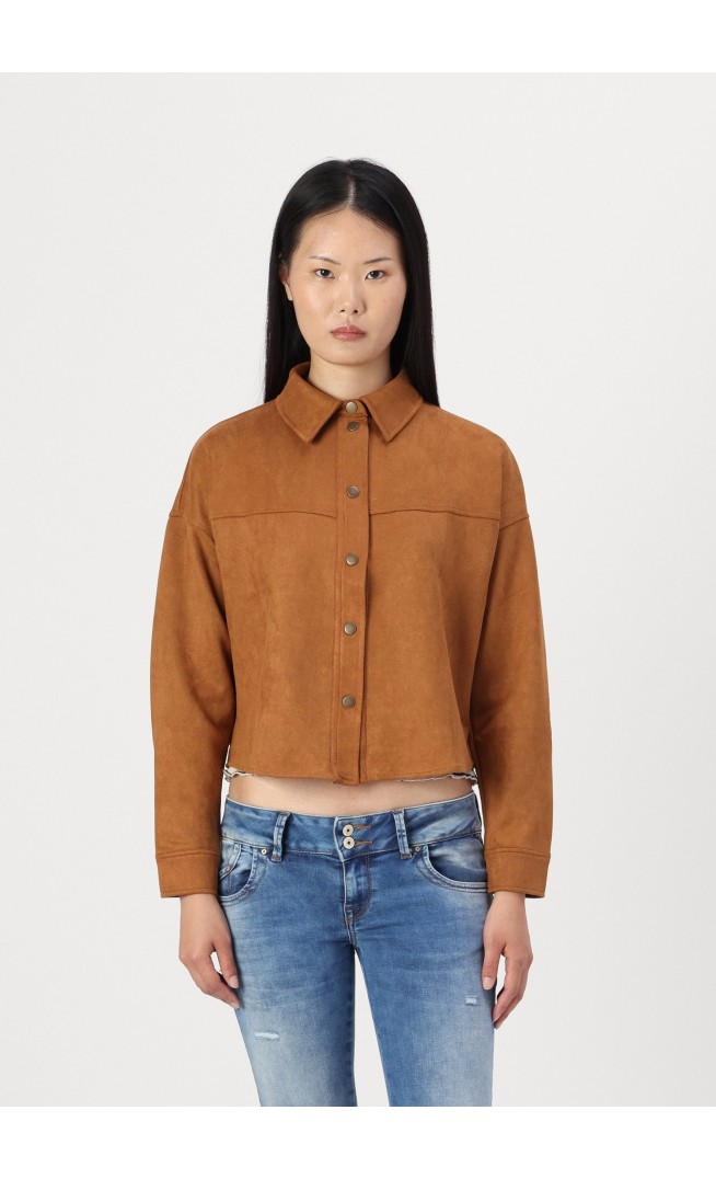 JDYSIF JACKET - Faux leather jacket - nuthatch