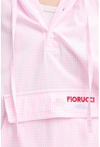 Fiorucci cotton sweatshirt Gingham Logo Hoodie Shirt