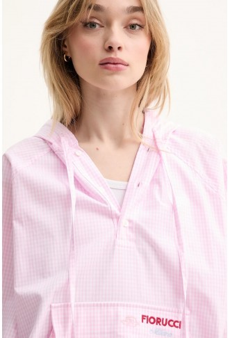 Fiorucci cotton sweatshirt Gingham Logo Hoodie Shirt