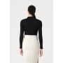 NMTONI BODY - Long sleeved top - black