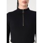 NMTONI BODY - Long sleeved top - black