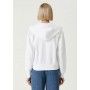 White Zippered Hoodie